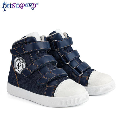 Orthopedic Kids Shoes Princepard Flat Feet Medical Corrcetive Casual Footwear for Toddlers with Arch Support Sneakers
