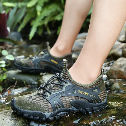 Męskie buty outdoorowe, rekreacyjne, turystyczne, plażowe, do brodzenia, szybkoschnące, do wspinaczki skałkowej