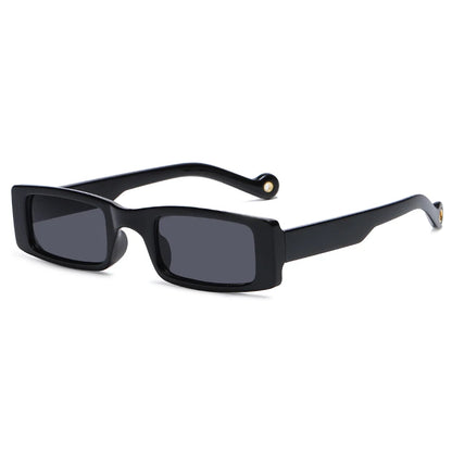 New Rectangle Sunglasses Women Fashion Small Square Frame Vintage Brand Sun Glasses Men Shades Retro Clear Green Oculos UV400