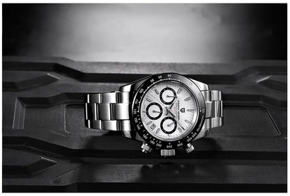 2026 New PAGANI DESIGN Brand Luxury Quartz Watch Sapphire Waterproof Luminous Men watch Japan VK63 Movt All Steel Chronograph