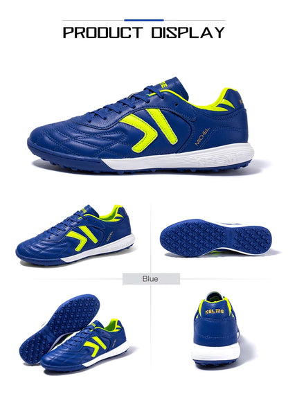 Fotbalové kopačky KELME TF, kopačky z telecí kůže, profesionální futsalové kopačky, originální tréninkové tenisky na fotbal ZX80011017