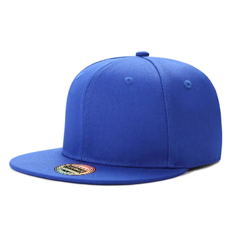 Hot Sale Cap Plain Snapback Hat High Quality Adult Hip Hop Baseball Cap Men Women Outdoor Leisure Baseball Hat