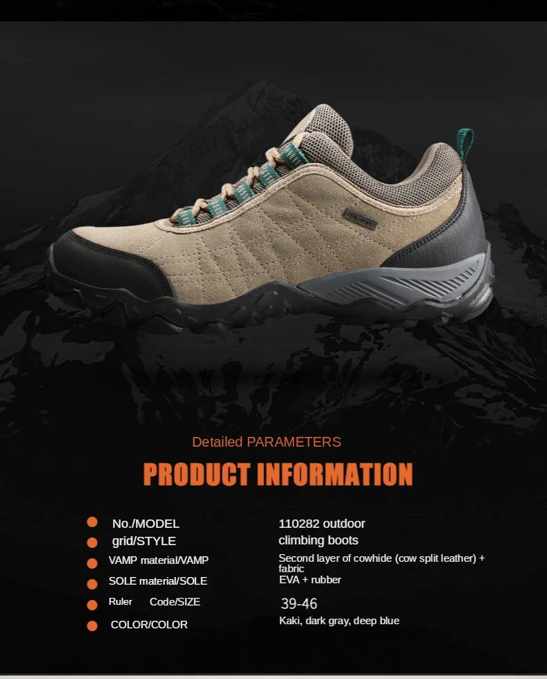 HUMTTO Pantofi de drumeție pentru bărbați, pantofi respirabili pentru sporturi în aer liber, pantofi de alpinism, pantofi de vânătoare pentru femei, adidași de trekking, ghete până la gleznă, pantofi tactici