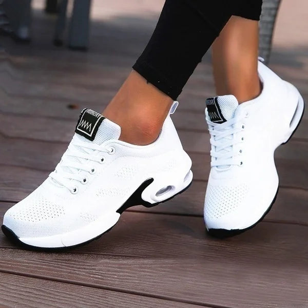Damen-Laufschuhe, atmungsaktive Freizeitschuhe, leichte Outdoor-Sportschuhe, Freizeitschuhe zum Spazierengehen, Sneaker, Tenis-Feminino-Schuhe