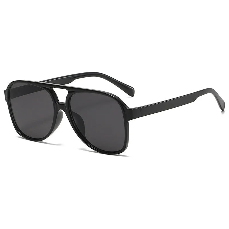 Vintage Oversized Sunglasses Woman Fashion Brand Big Frame Sun Glasses Female Candy Colors Ins Style Aviation Oculos De Sol