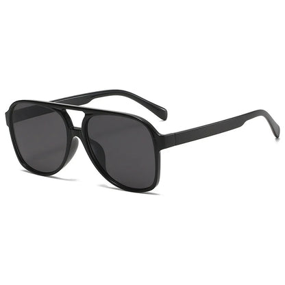 Vintage Oversized Sunglasses Woman Fashion Brand Big Frame Sun Glasses Female Candy Colors Ins Style Aviation Oculos De Sol