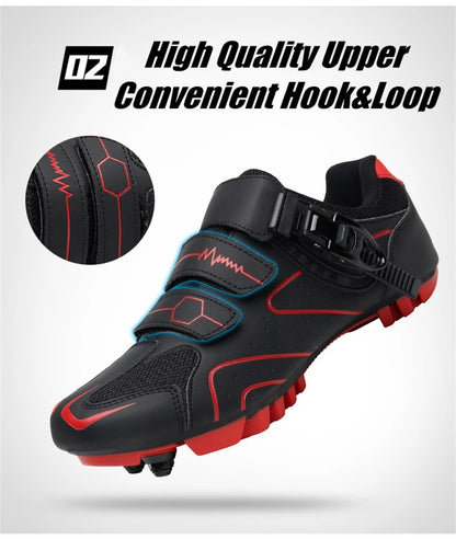 Professionelle selbstsichernde Fahrradschuhe für den Outdoor-Einsatz, MTB-Pedale, Fahrradschuhe, rutschfeste Sneaker, Rennradschuhe, SPD-Cleat-Schuhe