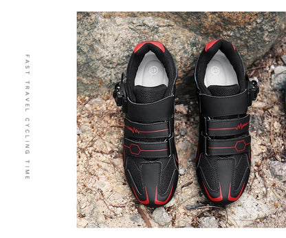 Professionelle selbstsichernde Fahrradschuhe für den Outdoor-Einsatz, MTB-Pedale, Fahrradschuhe, rutschfeste Sneaker, Rennradschuhe, SPD-Cleat-Schuhe