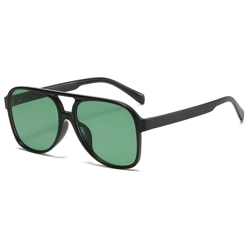 Vintage Oversized Sunglasses Woman Fashion Brand Big Frame Sun Glasses Female Candy Colors Ins Style Aviation Oculos De Sol