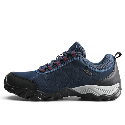 HUMTTO Outdoor Hiking Trekking Mountain Sports Shoes for Men Camping Hunting Walking Breathable Cushioning Man Nonslip Sneakers