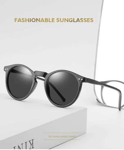 2025 Polarized Sunglasses Men Women Brand Designer Retro Round Sun Glasses Vintage Male Female Goggles UV400 Oculos Gafas De Sol