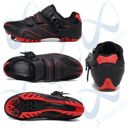 Professionelle selbstsichernde Fahrradschuhe für den Outdoor-Einsatz, MTB-Pedale, Fahrradschuhe, rutschfeste Sneaker, Rennradschuhe, SPD-Cleat-Schuhe