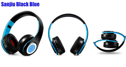 Cuffie anime over-ear Miku Nakano Sanjiu Bluetooth 5.0 – Headset gaming stereo wireless con bassi profondi, microfono e supporto per scheda TF