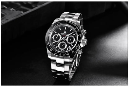 2026 New PAGANI DESIGN Brand Luxury Quartz Watch Sapphire Waterproof Luminous Men watch Japan VK63 Movt All Steel Chronograph