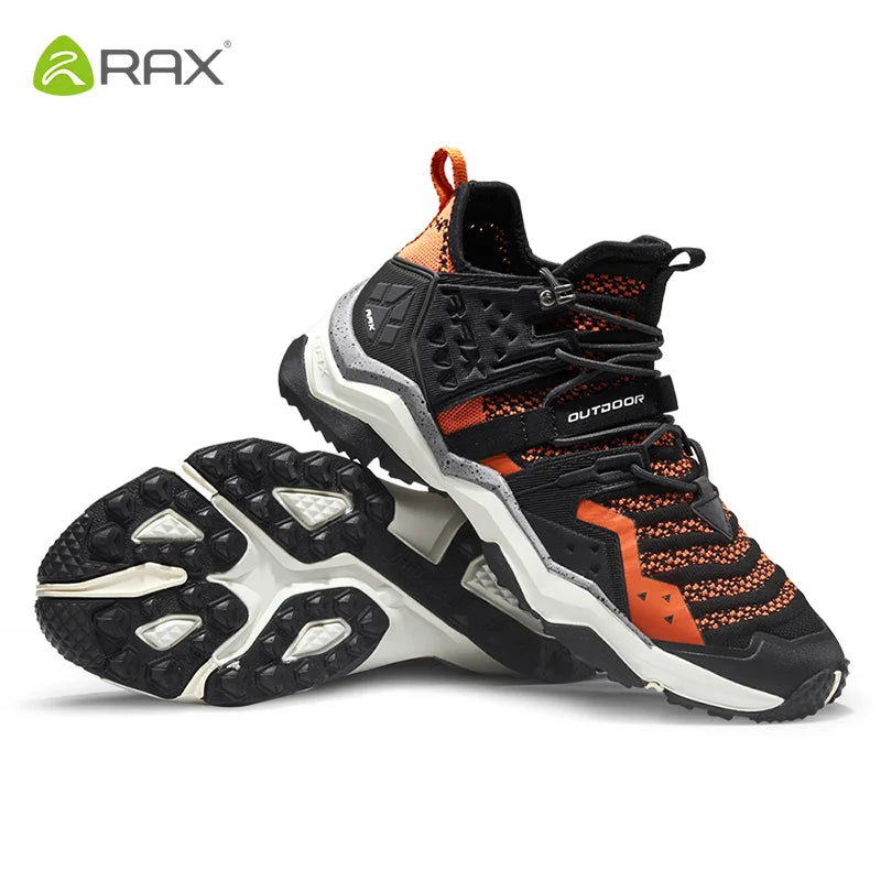 Zapatillas de senderismo para hombre Rax: nuevas zapatillas deportivas de primavera transpirables para actividades al aire libre, para hombre, zapatillas de montaña y de trekking.