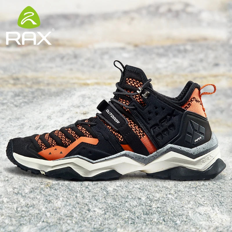 Zapatillas de senderismo para hombre Rax: nuevas zapatillas deportivas de primavera transpirables para actividades al aire libre, para hombre, zapatillas de montaña y de trekking.
