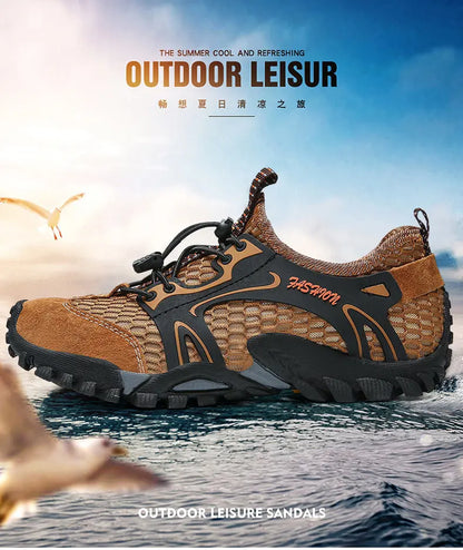 Męskie buty outdoorowe, rekreacyjne, turystyczne, plażowe, do brodzenia, szybkoschnące, do wspinaczki skałkowej
