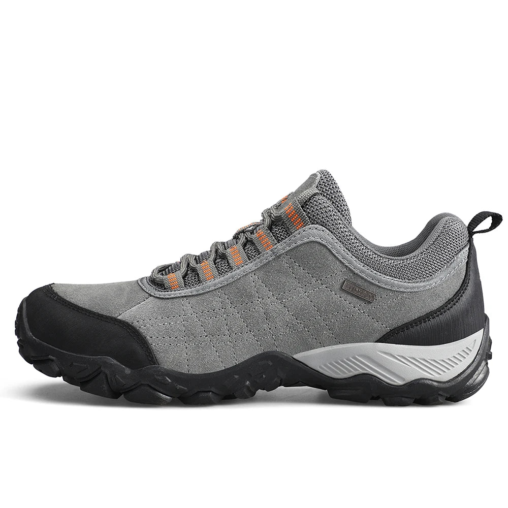 HUMTTO Outdoor Hiking Trekking Mountain Sports Shoes for Men Camping Hunting Walking Breathable Cushioning Man Nonslip Sneakers
