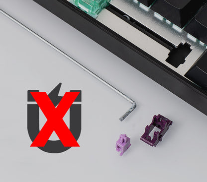 Tastiera meccanica Akko MonsGeek FUN60 con switch magnetici, 60%, tastiera gaming Rapid Trigger 0.01mm, 8K, ARGB, HE/TMR, custom