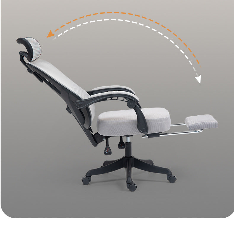 UVR Ergonomic Gaming Computer Chair with Adjustable Height, Swivel Office Chair, Comfortable Armrest Lift Chair for Home & Work