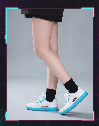 Moeyu Hatsune Miku topánky pre ženy a mužov, Vocaloid, cosplay, anime, pánske tenisky, športové, atletické, bežecké a voľnočasové topánky so šnurovaním