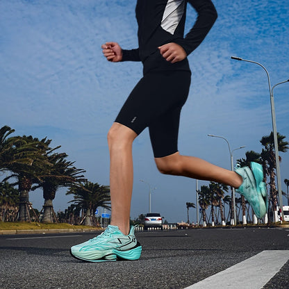 Running Shoes Carbon Board Speciality Marathon Men Sports Breathable Lightweight Women's Comfortable Athletic Nonskid Sneakers
