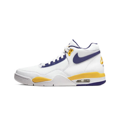 Nike Flight Legacy Mid-Top Retro Basketball Shoes with Slip-Resistant, Durable, and Cushioned Construction Unisex BQ4212-002