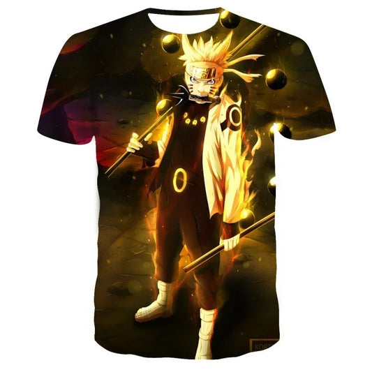 Cosplay Unisex T-shirt Umaki Children's Y2k Clothes Streetwear Harajuku Style Tshirts Tops 2024 Gift Short Sleeve