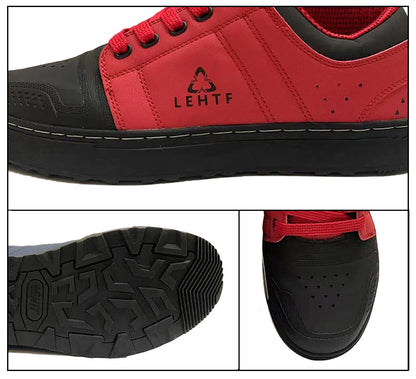 Lockless Cycling Shoes Men and Women Outdoor Hiking Cycling Training Sports Non-slip Breathable Mesh Lace-Up Cycling Footwear