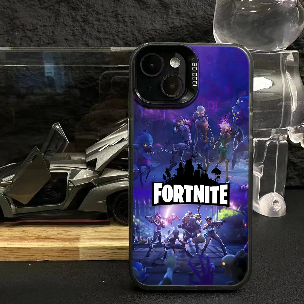 Game Fortnite Phone Case for Samsung Galaxy S26 S25 S24 S23 S22 S21 S20 Note20 FE Ultra Edge Plus 4G 5G Anti Fall Matte Cover