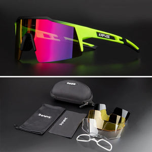 Polarized Cycling Sunglasses Outdoor Bicycle Glasses Men MTB Cycling Glasses Women Road Bike Glasses UV400 Bicycle Sunglasses