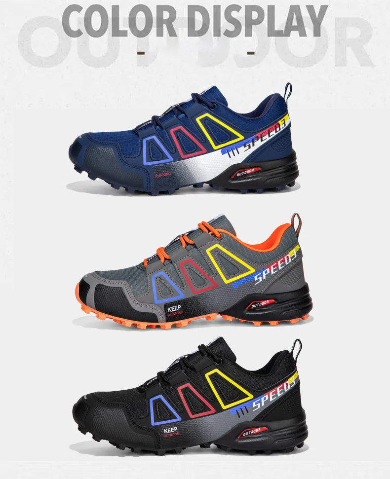 Zapatillas de senderismo impermeables para hombre, zapatillas resistentes al desgaste para actividades al aire libre, zapatillas de senderismo de piel, de caza y deportivas tácticas para hombre