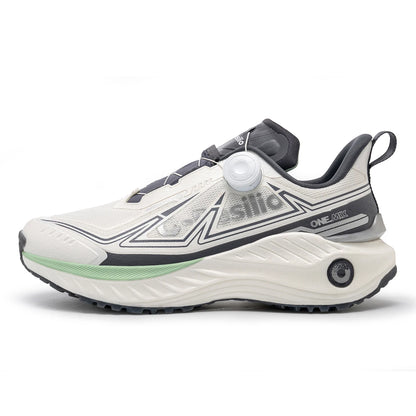 ONEMIX Sapatos Desportivos Casuais de Outono-Inverno para Viagens, Sapatos de Caminhada ao Ar Livre para Homem, Sapatos Leves e Antiderrapantes, Sapatos de Trekking para Homem