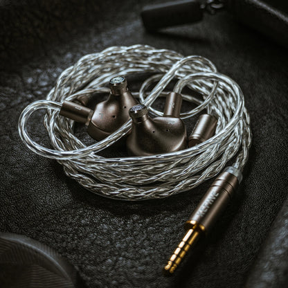 Auricolari cablati Kefine X ANELEARS Delci AE 10mm HiFi IEM – Monitor in-ear con driver DLC+PU e doppia sintonizzazione per musica e gaming