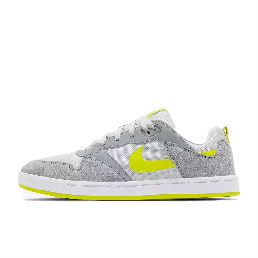 Nike SB Alleyoop Suede Low-Top Skate Shoes for Men in Black, White, and Red CJ0882-102