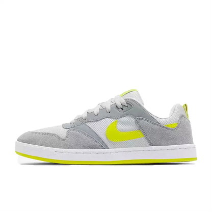 Nike SB Alleyoop Suede Low-Top Skate Shoes for Men in Black, White, and Red CJ0882-102
