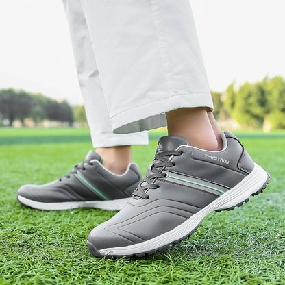 Waterproof Men Golf Shoes Professional Lightweight Golfer Footwear Outdoor Golfing Sport Trainers Athletic Sneakers Brand