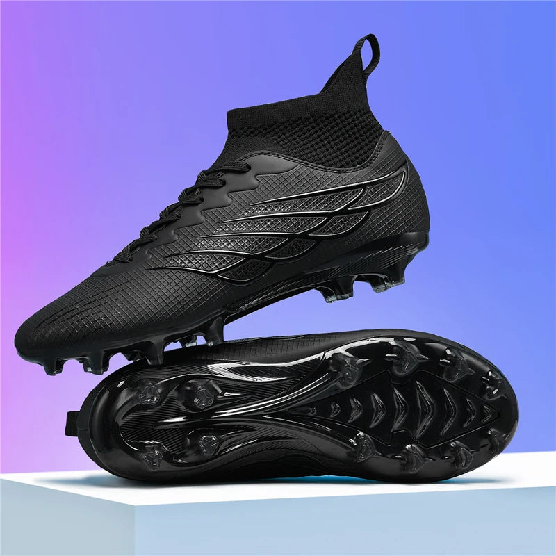 Chaussures de Football antidérapantes pour hommes, bottes de Football TF/FG, respirantes, pour l'extérieur, basses, antidérapantes, baskets de sport
