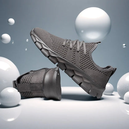 Zapatillas deportivas para hombre de malla ligeras; zapatos planos informales para mujer; zapatillas deportivas de running para hombre; zapatillas de tenis blandas y transpirables; zapatillas deportivas para hombre.