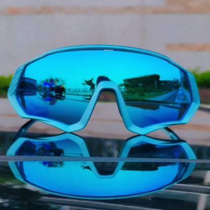 Kapvoe Herren-Marken-Angelbrille, Mountainbike- und Radfahrbrille, Damen-Rennradbrille, Fahrradbrille, Radsportbrille, Oculos Ciclismo