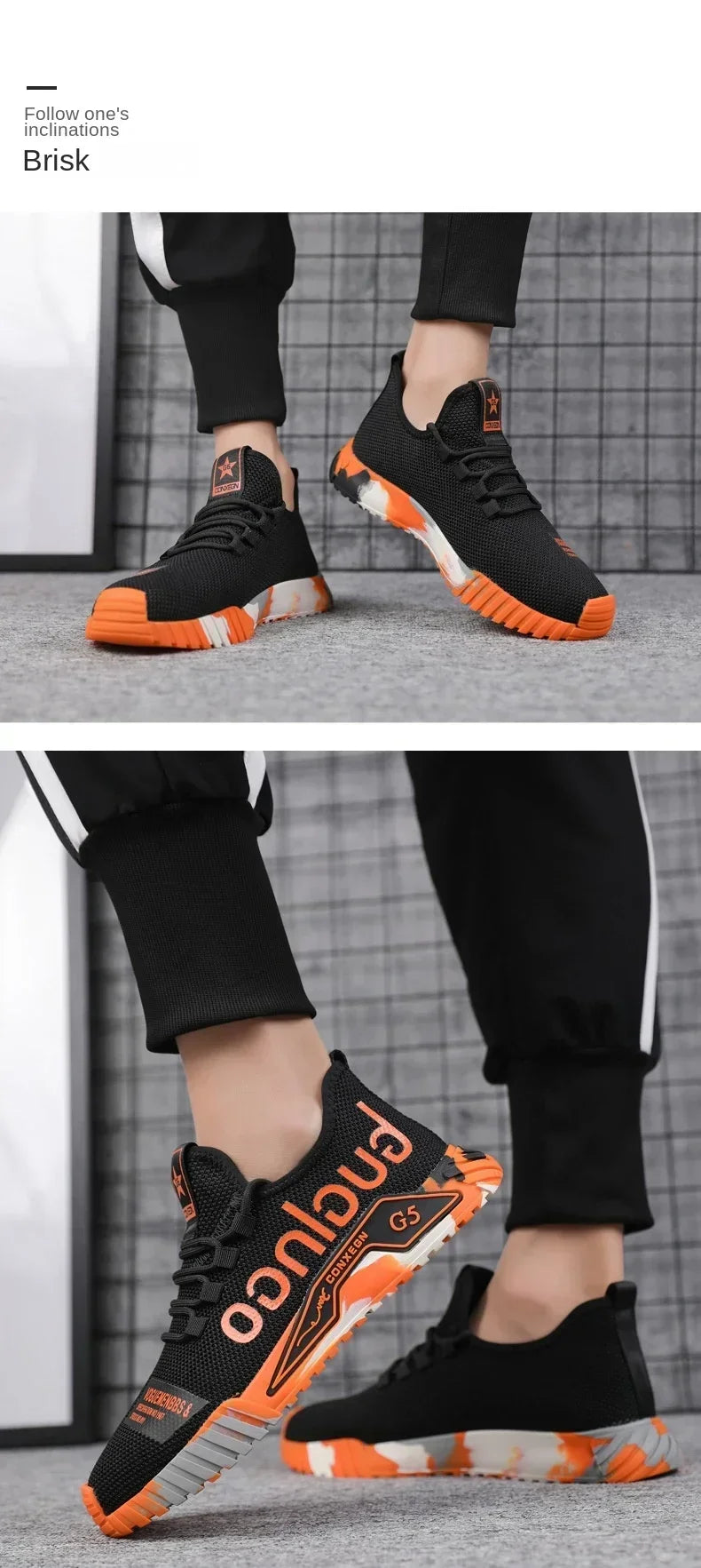 Runing Sport Fashion High Top Sneakers Zapatillas De Deporte 2024 Men Casual Mesh Shoes Light Soft Breathable Vulcanize Shoes