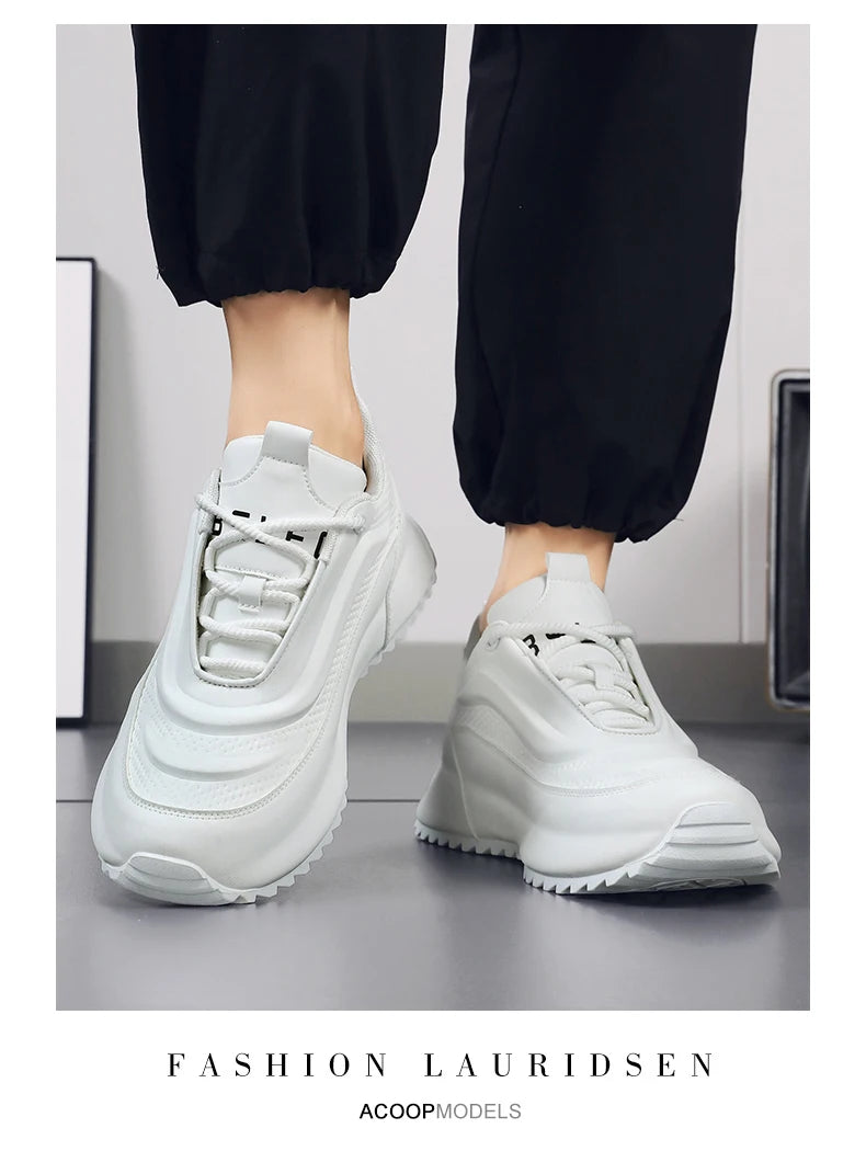 Brand protection 2026 new men's lightweight non-slip breathable wear-resistant running sports fashion versatile casual shoes