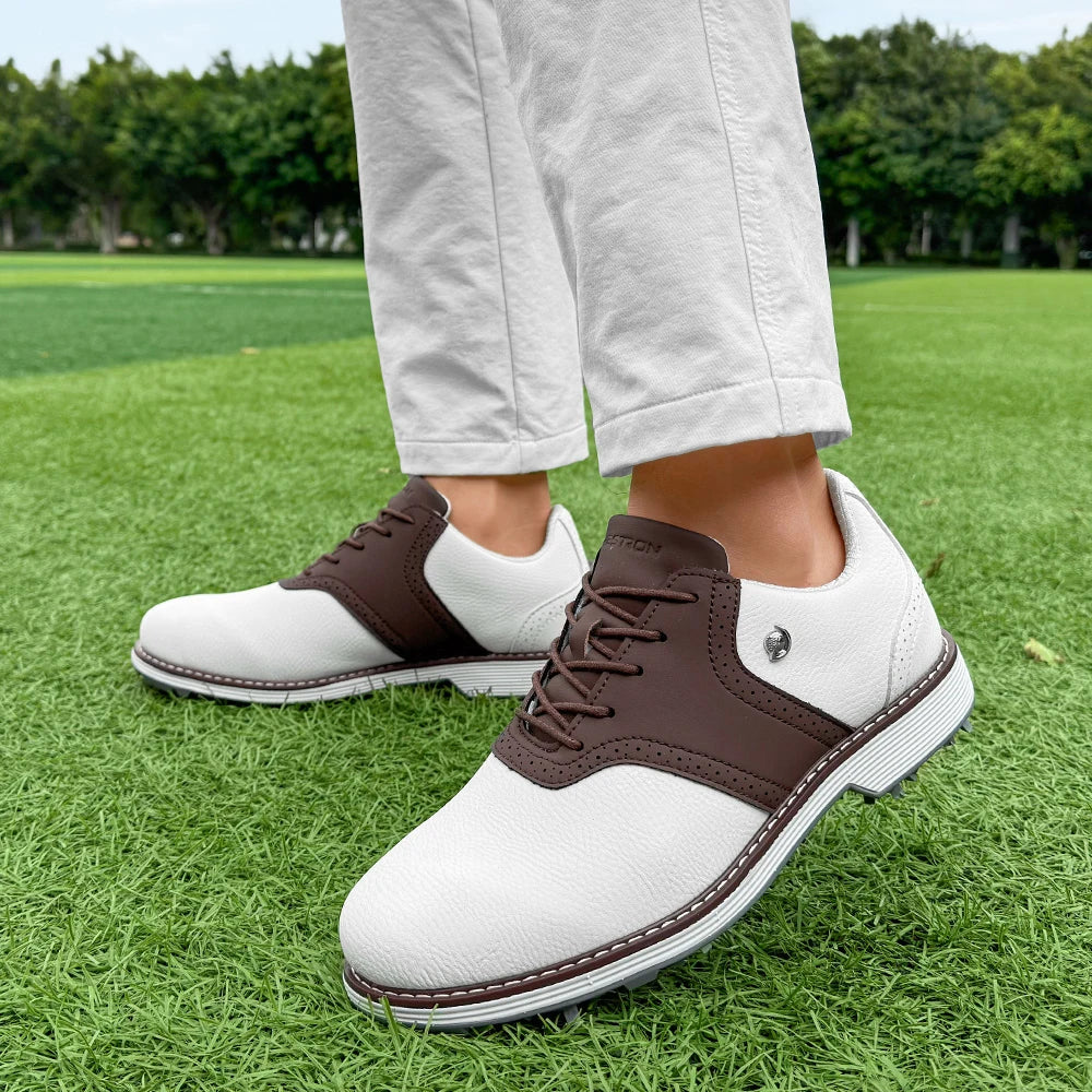 New Men Golf Shoes Professional Golfers Shoes Waterproof Comfortable Golf Footwears Non Slip