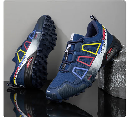 Men's Hiking Shoes Outdoor Sports Lace-Up Hiking Shoes Women's Hiking Sports Non-slip Hunting Tactical Sports Shoes