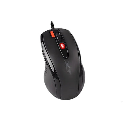 Rato Gaming A4TECH X7 X-710BK Oscar, 2000DPI, 1000HZ, roda 4D, memória integrada de 160K, Oscar Mouse Editor, sem driver