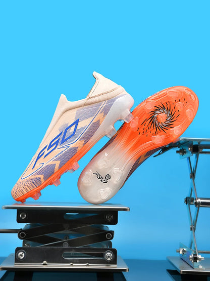 Herren-Fußballschuhe New Society für Rasen, atmungsaktive ultraleichte Outdoor-Sportschuhe für Erwachsene, Fußball-Sneaker für Herren