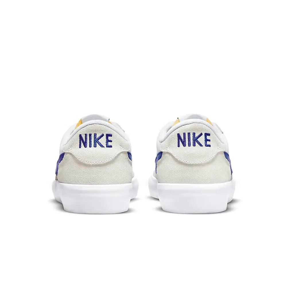 Nike Heritage Vulc SB Comfortable, slip-resistant, durable, lightweight Low-top skate shoes Unisex Off-white and blue CD5010-105