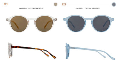 ZENOTTIC (S Size) Retro Circular Polarized Sunglasses 2026 2025 Men Women Vintage Small Round Sun Glasses UV400 Goggles Shades