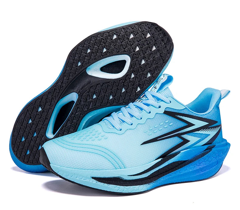 NEW Running Shoes Carbon Board Marathon Men Sports Breathable Lightweight Women's Comfortable Athletic Nonskid Sneakers Casual