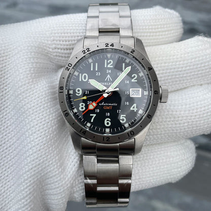 STEELFLIER Official SF792 GMT Mechanical Dive Watches Super Luminous NH34 Movement 20Bar Waterproof Luxury Stainless Steel Watch